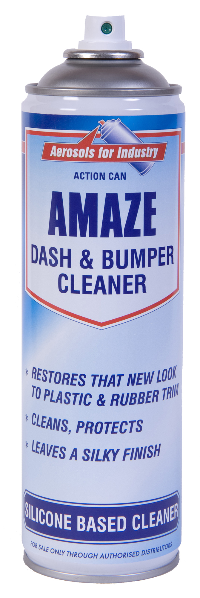 Cleans and restores vehicle dashboards, interior plastics and rubber