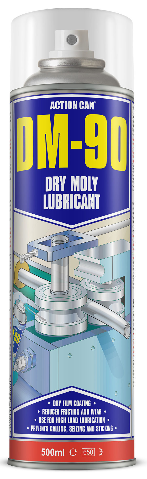 Extreme pressure heavy duty lubricant Concentrated Molybdenum