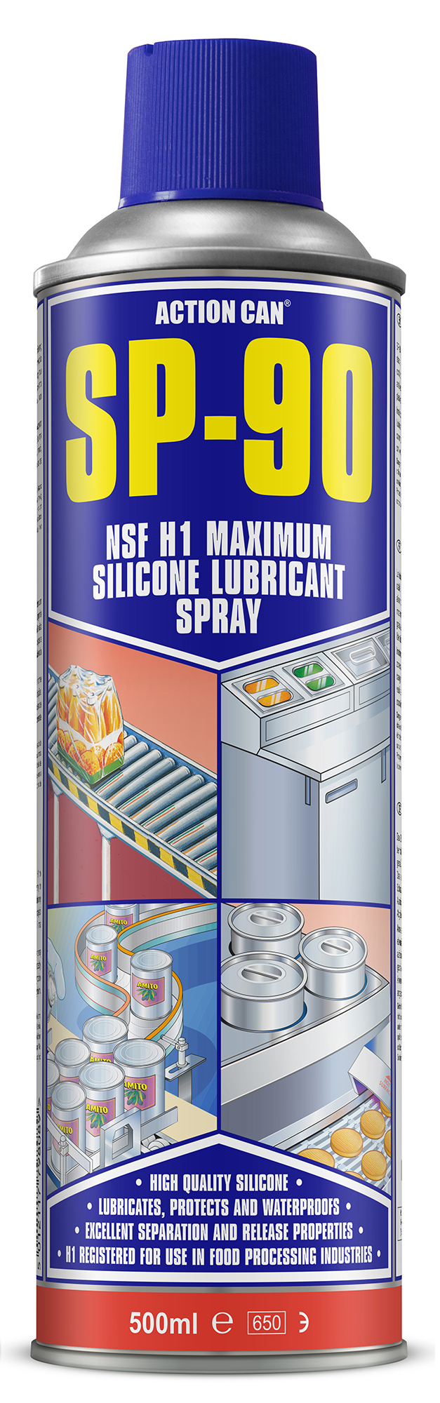 SP90 Silicone Lubricant Spray Food Grade
