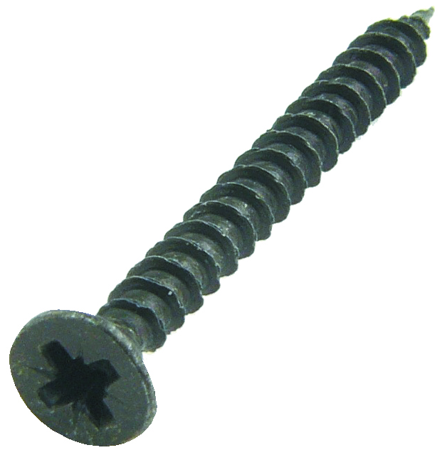 Chipboard Screws Black Finish