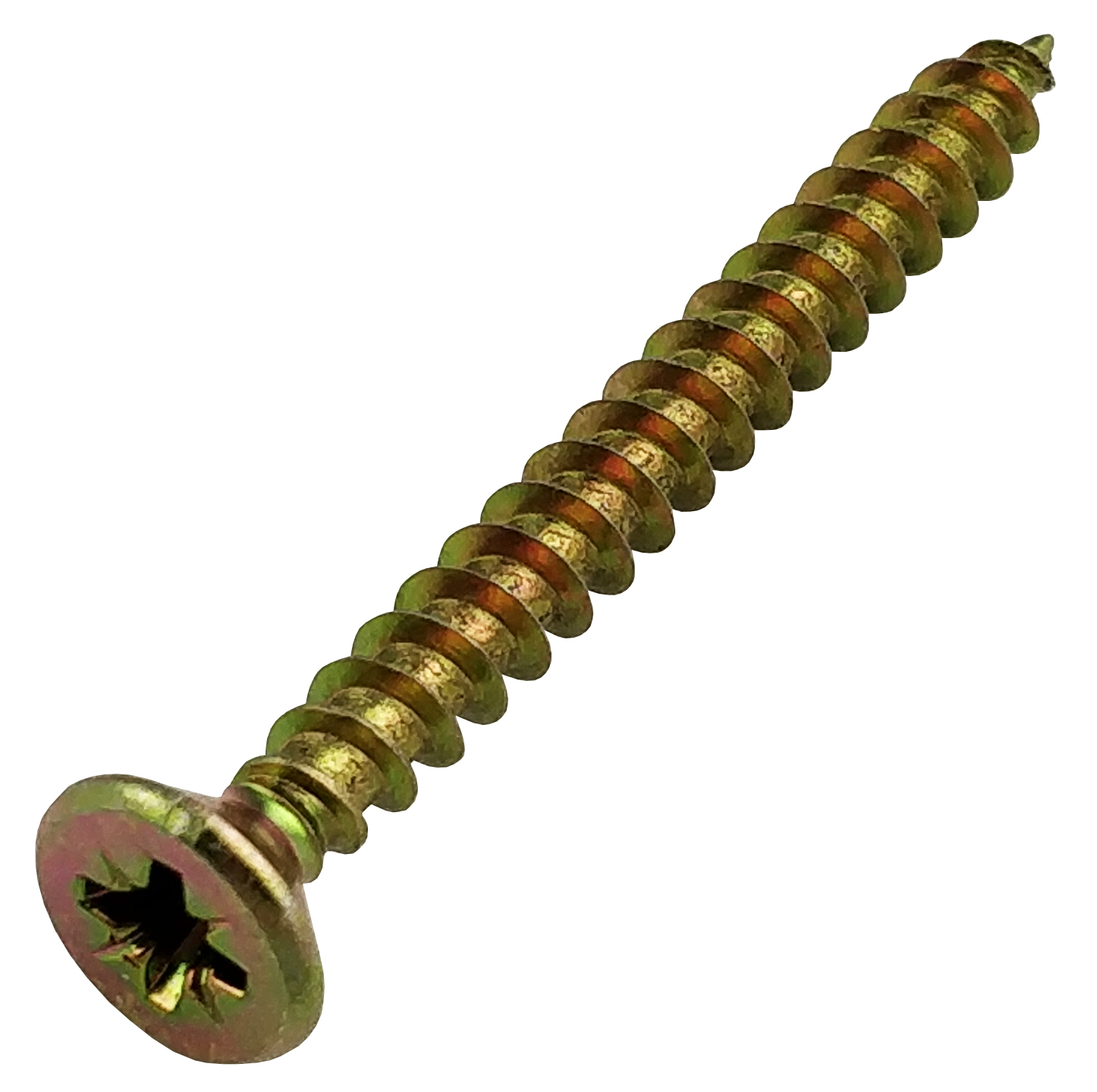 Chipboard Screws Zinc & Yellow Passivated